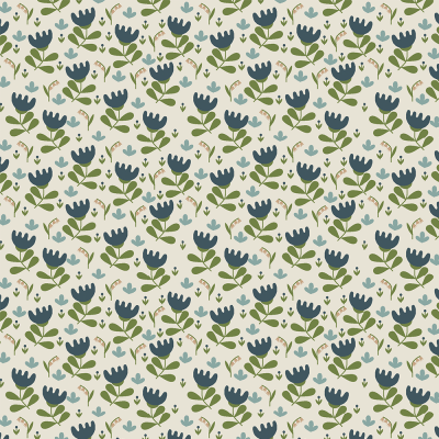 Flores azuis - 14604