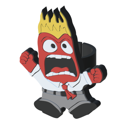 Anilha Raiva - Divertidamente