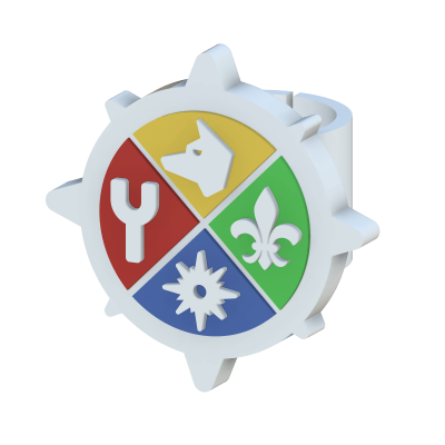 Símbolos Secções - Branco