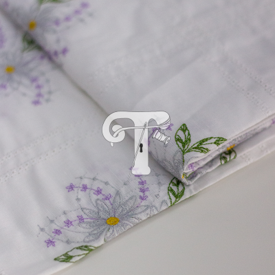 Quadrados de Linho | Ajur | Bordado