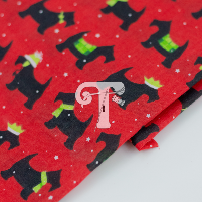 Natal Cães Vermelho