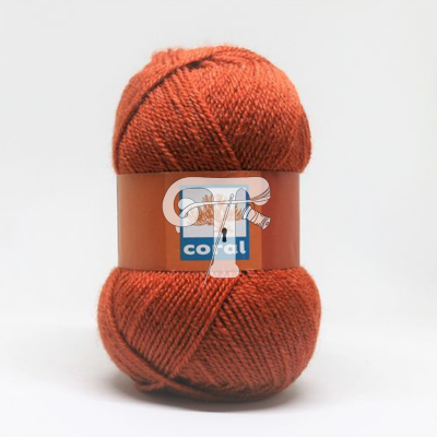 Cor 242 - Lã Coral Terracota