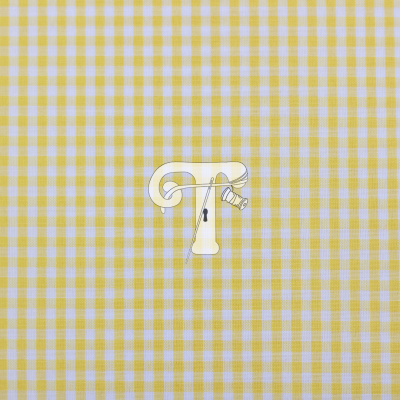 Tecido Xadrez | Básico | Amarelo