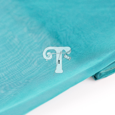 Tecido Confecção | Musseline Turquesa