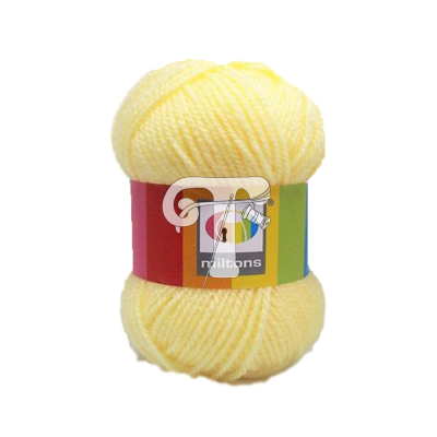 Cor 117 - Lã Miltons Amarelo Claro