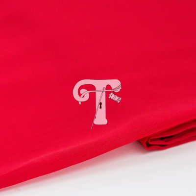 Tecido Confecção | Musseline Vermelho