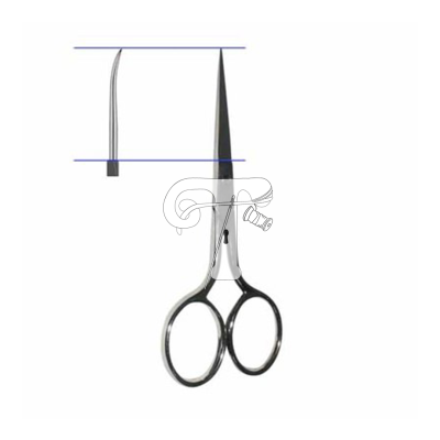 Tesoura Metálica para bordar - Recta ou Curva