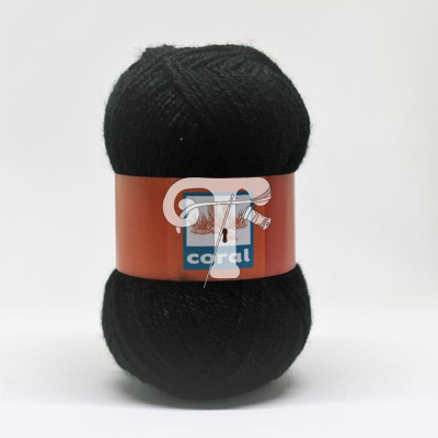 Cor 253 - Lã Coral Preto