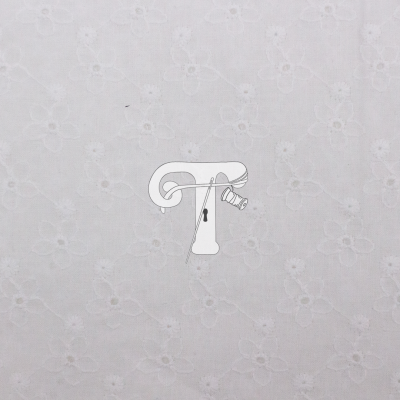 Bordado Inglês Floral