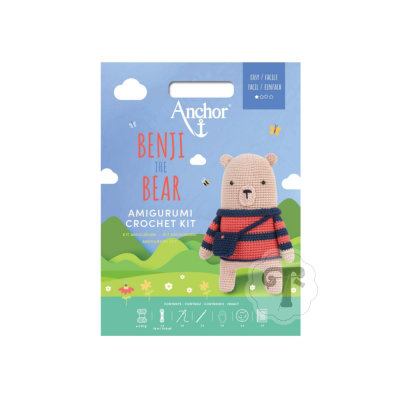Kit Amigurumi - Benji the Bear