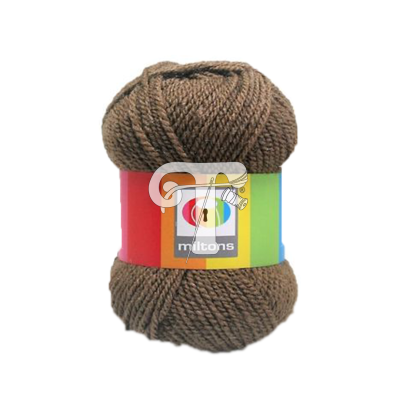 Cor 130 - Lã Miltons Castanho Suave