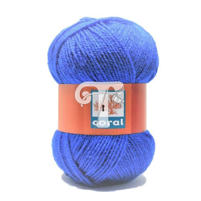 Cor 212 - Lã Coral Azul Mar
