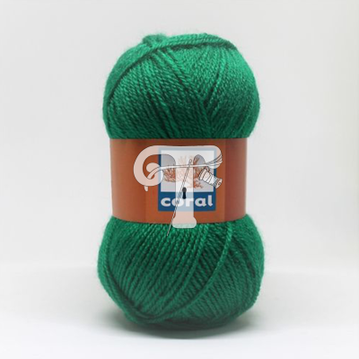 cor 233 - Lã Coral Verde