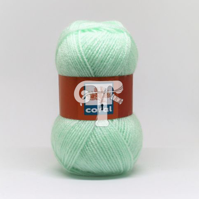 Cor 239 - Lã Coral Verde Menta