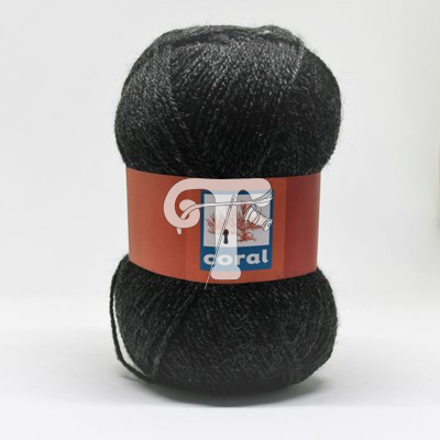 Cor 252 - Lã Coral Cinzento escuro