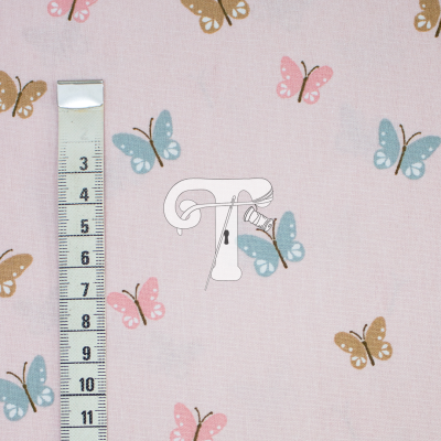 Tecido | Borboletas Rosa