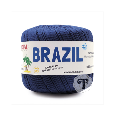 Fio Brazil Cor Azul Escuro 629