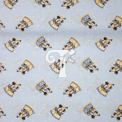 Tecido | Mickey | Azul