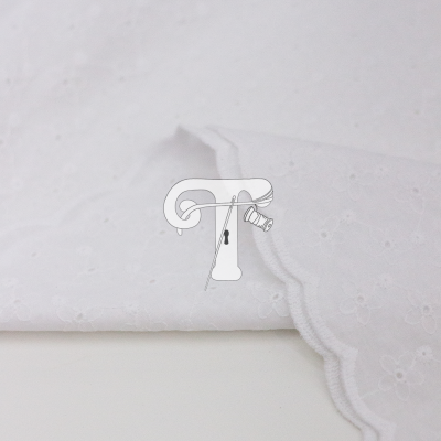 Bordado Inglês Floral