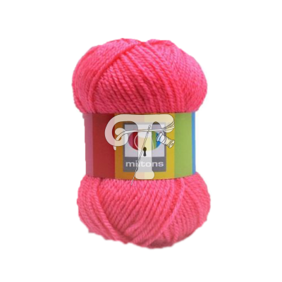 Cor 107 - Lã Miltons Rosa Vivo