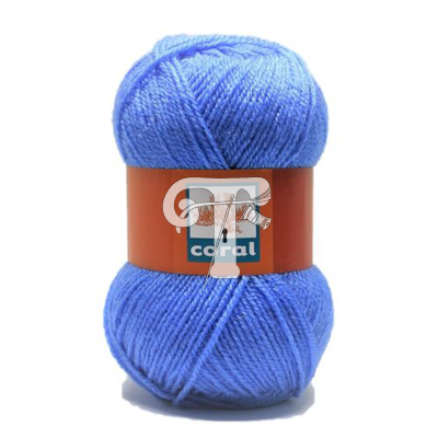 Cor 211 - Lã Coral Azul Céu