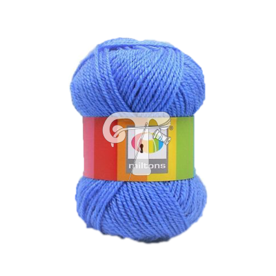 Cor 111 - Lã Miltons Azul Vivo