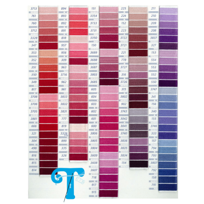 DMC Mouliné do 69 ao 906