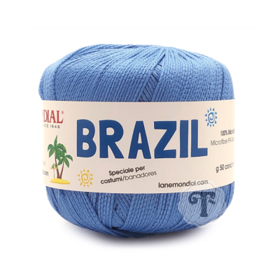 Fio Brazil Cor Azul 628
