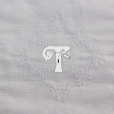 Quadrados de Linho | Ajur | Ornamento Branco