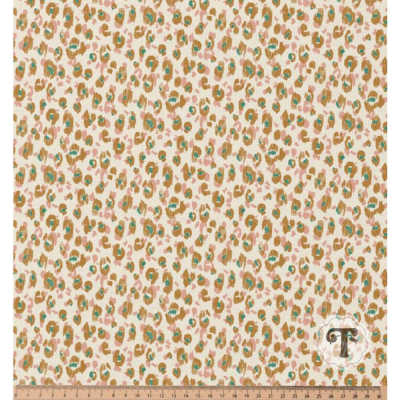 Tecido Animal Print - Rosa