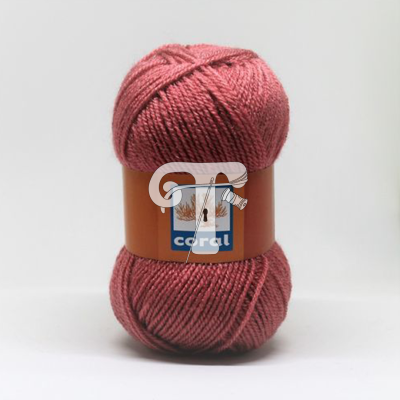 Cor 245 - Lã Coral Rosa Velho