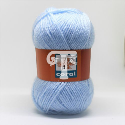 Cor 263 - Lã Azul Pastel