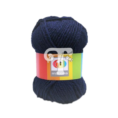 Cor 113 - Lã Miltons Azul Petróleo