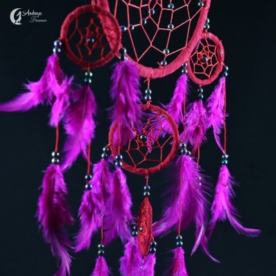 Caça Sonhos Grande Vermelho