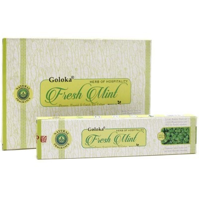 Varetas Incenso Goloka Fresh Mint - Menta