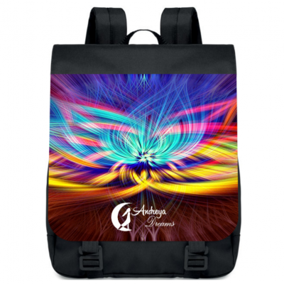 Mochila Andreyadreams com Flor de Lótus Mochila Andreyadreams com Flor de Lótus