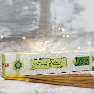 Varetas Incenso Goloka Fresh Mint - Menta