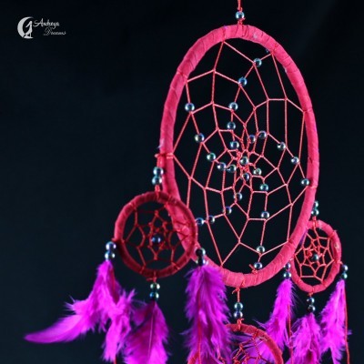 Caça Sonhos Grande Vermelho