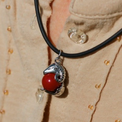 Colar Com Pedra e Signo do Zodíaco