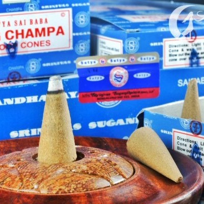 Cones Incenso Nag Champa - Dhoop Cones