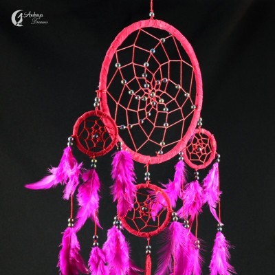 Caça Sonhos Grande Vermelho