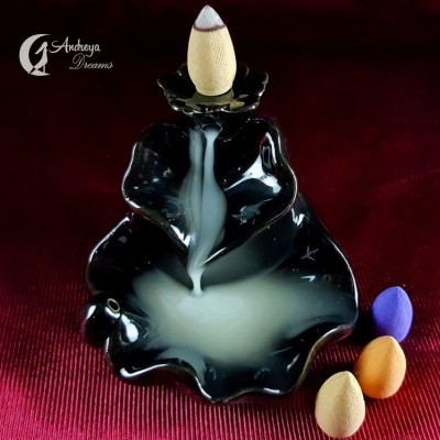 Queimador de Incenso Cascata de Fumo