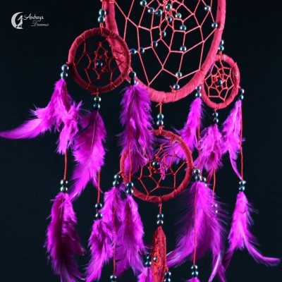 Caça Sonhos Grande Vermelho