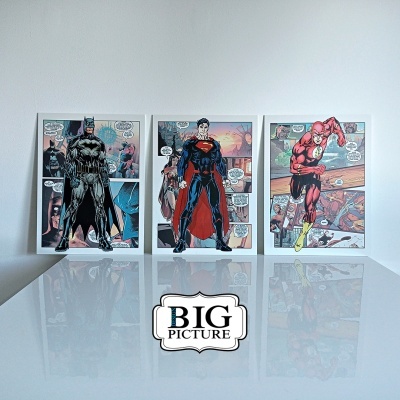 Conjunto Super Heróis BD