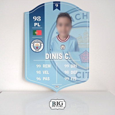 Quadro estilo FIFA - Personalizado