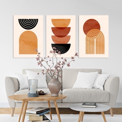 Trio Triple boho geometrical