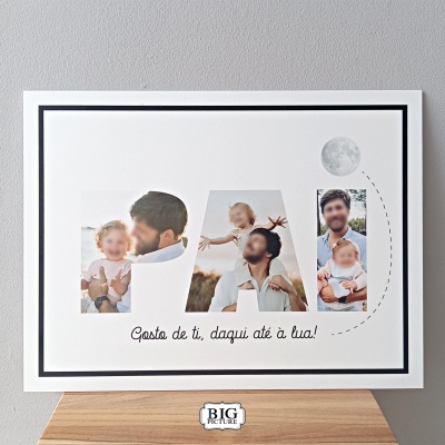 Quadro personalizado Pai