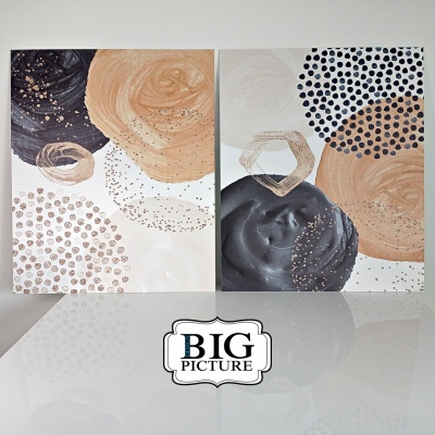 Trio Triple circle brushes