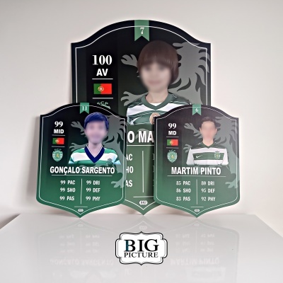 Quadro estilo FIFA - Personalizado