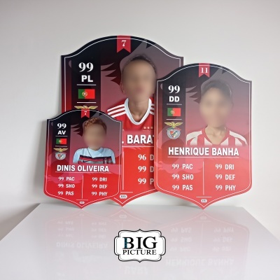 Quadro estilo FIFA - Personalizado